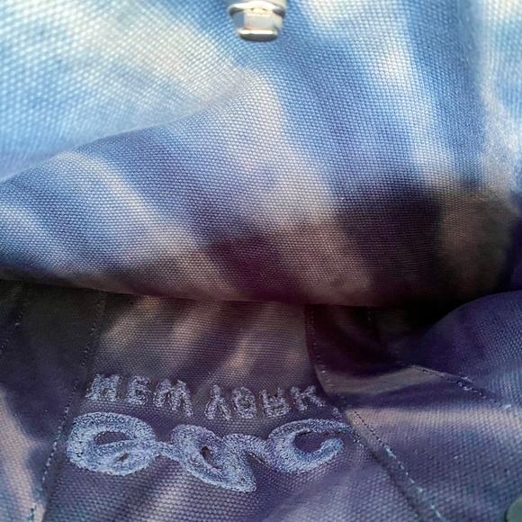 Coach Cargo Tote Bag - Tie Dye Cotton Bag - Picture 10 of 14